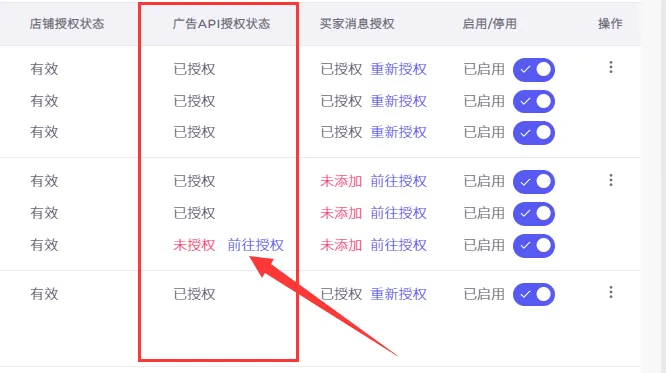 tool4seller 亚马逊广告授权教程截图，展示2.2.3广告授权2